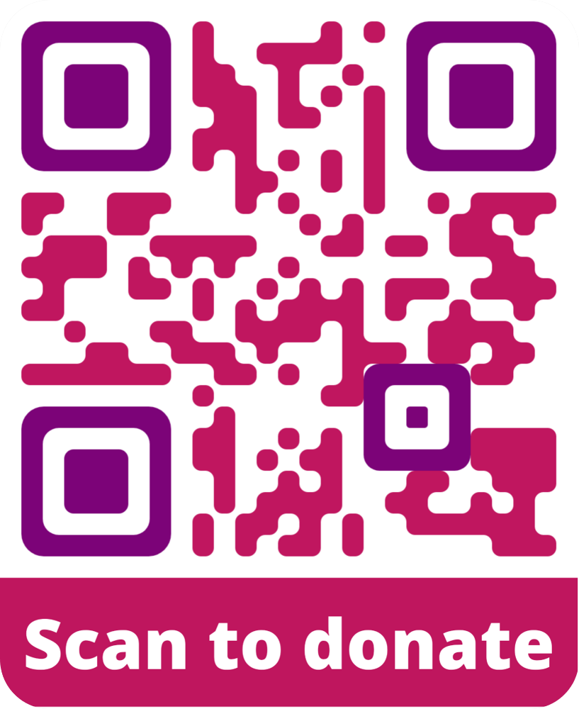Scan to donate
